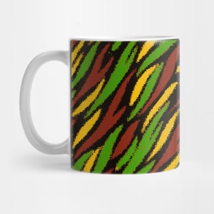 Animal Skin with African Color Style Mug